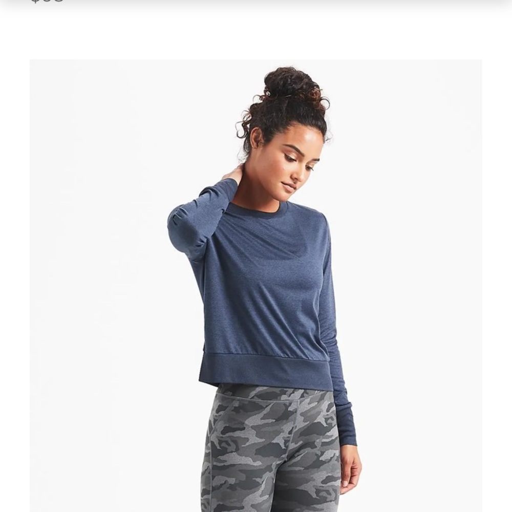 Vuori Daydream Crew in Ink Heather